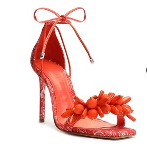 Schutz Tasha Fabric Sandal - Never worn!!
